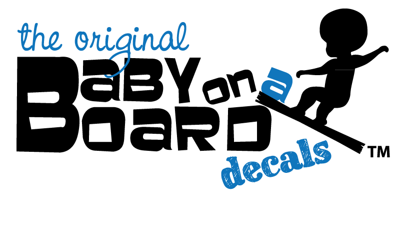 Baby on a Board Decals